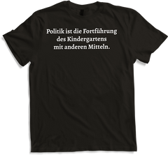 Produktbild von T-Shirt Frecher Politik Spruch Politikverdrossenheit Politiker