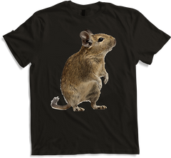 Produktbild von T-Shirt Funny Degu | Octodon Degus Zubehör Degu