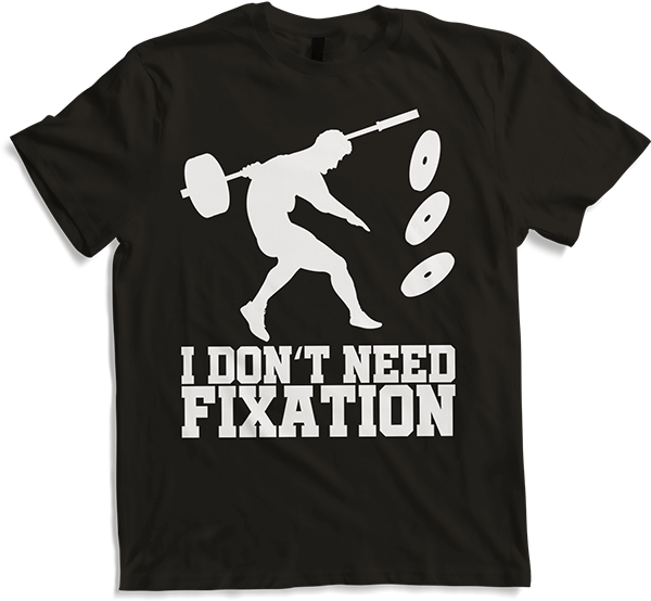 Produktbild von T-Shirt Funny Squats Fail Bodybuilding Muskel Gewichtheben Kniebeugen