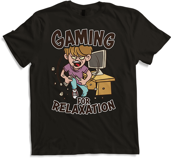Produktbild von T-Shirt Gaming zur Entspannung Nerd Gamer Boy Spruch Computerspiele