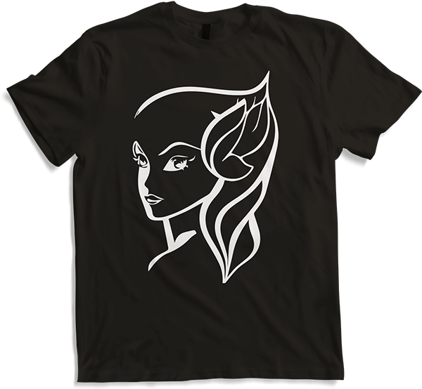 Produktbild von T-Shirt Gothic Girl Dark Fairytale Goth Okult Frauen Batcave