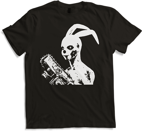 Produktbild von T-Shirt Grindcore Occult Horror Bunny Art Death Metall Thrash Metall