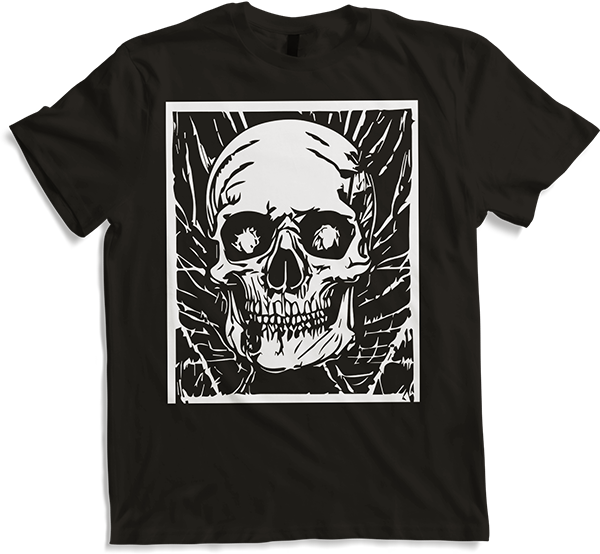 Produktbild von T-Shirt Grindcore Okult Horror Skull Art Death Metal Thrash Metall