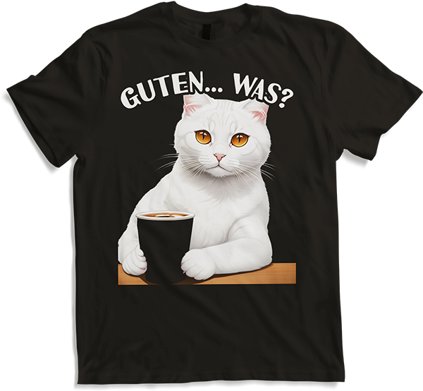Produktbild von T-Shirt Guten Was? Freche Frauen Sprüche Kaffee Spruch Morgenmuffel