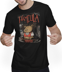 Produktbild von T-Shirt mit Mann HAMCULA Dsungarischer Zwerghamster Luster Hamster Spruch