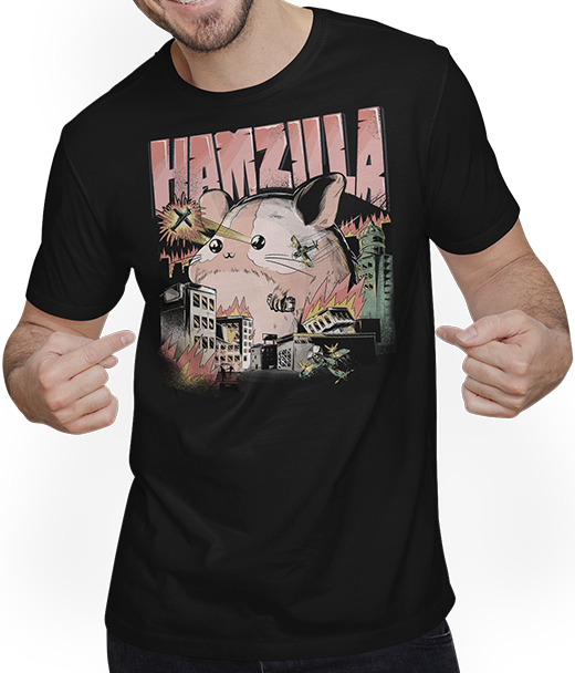 Hamzilla Rally Hochwertiges Hamster T-Shirt | Unisex & 100% Baumwolle