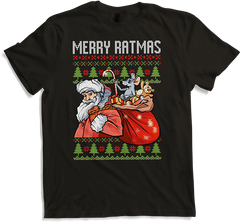 Produktbild von T-Shirt Hässliche Weihnachten für Rattenbesitzer Lustige ausgefallene Ratmas