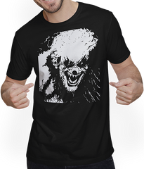 Produktbild von T-Shirt mit Mann Horror Clown Gruseliger Halloween Horror Film Evil Clowns