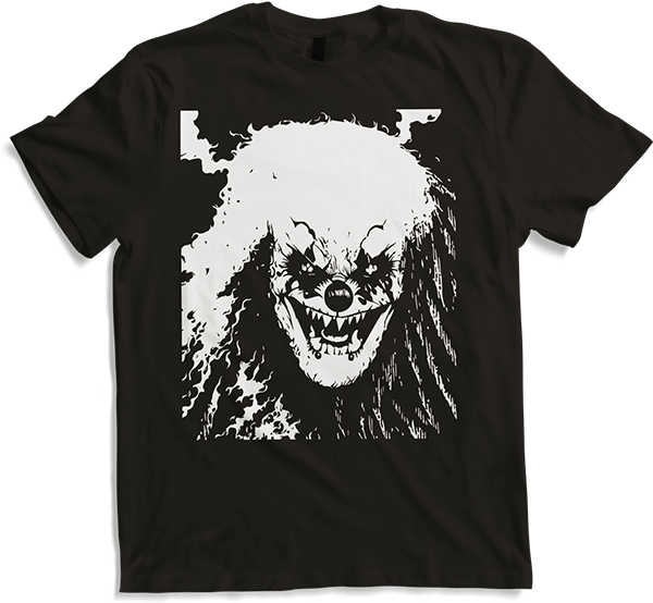 Produktbild von T-Shirt Horror Clown Gruseliger Halloween Horror Film Evil Clowns