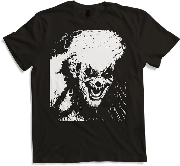 Produktbild von T-Shirt Horror Clown Gruseliger Halloween Horror Film Evil Clowns
