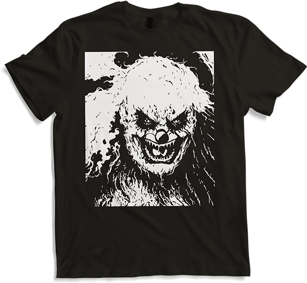 Produktbild von T-Shirt Horror Clown Gruseliger Halloween Horror Film Evil Clowns