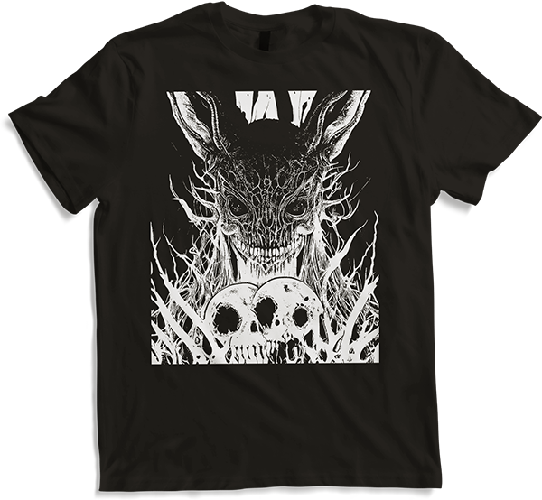 Produktbild von T-Shirt Horror Lucifer Hell Art Okult Devil Death Metal Satan