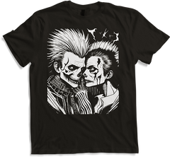 Produktbild von T-Shirt Horror Punk Couple Art Okult Death Metal Rockabilly