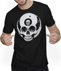 Produktbild von T-Shirt mit Mann Horror Skull Skull Art Skull Gothic Heavy Metal