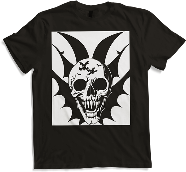 Produktbild von T-Shirt Horror Skull Skull Art Skull Gothic Heavy Metal