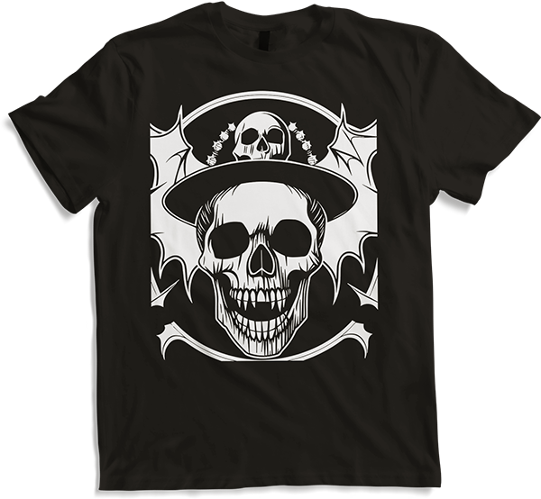 Produktbild von T-Shirt Horror Skull Skull Art Skull Gothic Heavy Metal