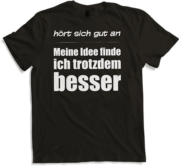 Produktbild von T-Shirt Hört sich gut an Lustiger frecher Mädchen Spruch Teenager