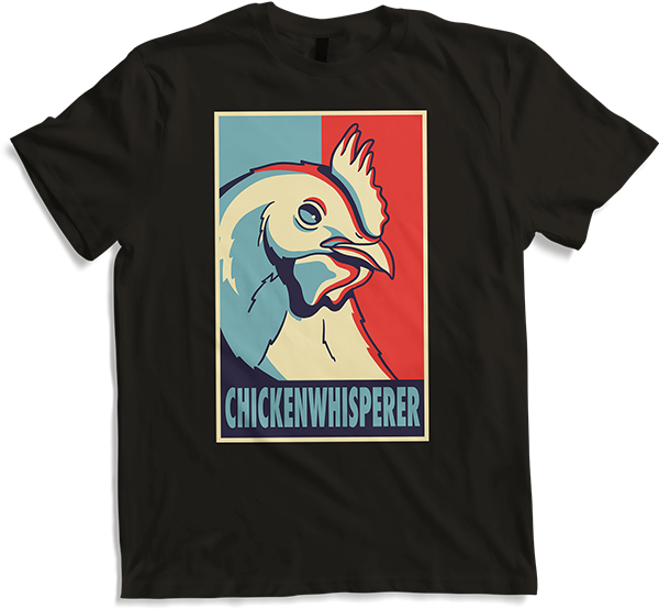 Produktbild von T-Shirt Hühnerflüsterer | Hühner Huhn Spruch Hühner Bauer