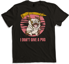 Produktbild von T-Shirt I Don't Give a Pug Swinging Dog Vintage Lustiger Mops Spruch
