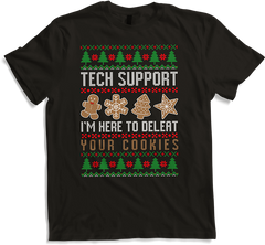 Produktbild von T-Shirt IT Support Ugly Christmas Nerds Geeks Administrator Server