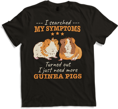 Produktbild von T-Shirt Ich suchte meine Symptome heraus, dass nur mehr Meerschweinchen benötigt werden