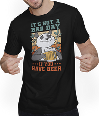 Produktbild von T-Shirt mit Mann It's Not A Bad Day If You Have Beer Spruch Drinker Pub Pub