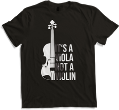 Produktbild von T-Shirt It's a Viola not a Violin Bratsche Spieler Spruch