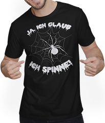 Produktbild von T-Shirt mit Mann Ja ich glaub ich spinne Spruch Krabbenspinne Spinnen