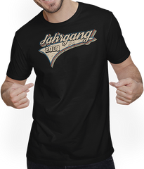 Produktbild von T-Shirt mit Mann Jahrgang 2008 Jugendliche Teen 14 Geburtstag Mädchen Jungen