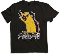 Produktbild von T-Shirt Jaja, Du auch guten Morgen Morgenmuffel  Langschläfer Ratten