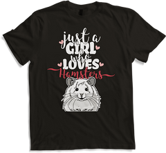 Produktbild von T-Shirt Just A Girl Who Loves Hamster Darf Hamster Golden Hamster