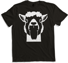 Produktbild von T-Shirt Lustige Alpaka-Silhouette freche lustige Alpakas