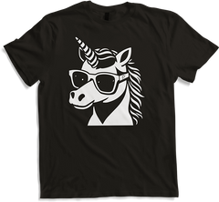 Produktbild von T-Shirt Lustige Einhörner tragen Sonnenbrille cooles Einhorn
