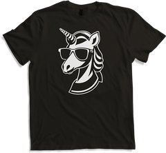 Produktbild von T-Shirt Lustige Einhörner tragen Sonnenbrille cooles Einhorn