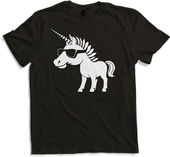 Produktbild von T-Shirt Lustige Einhörner tragen Sonnenbrille cooles Einhorn