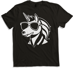 Produktbild von T-Shirt Lustige Einhörner tragen Sonnenbrille cooles Einhorn