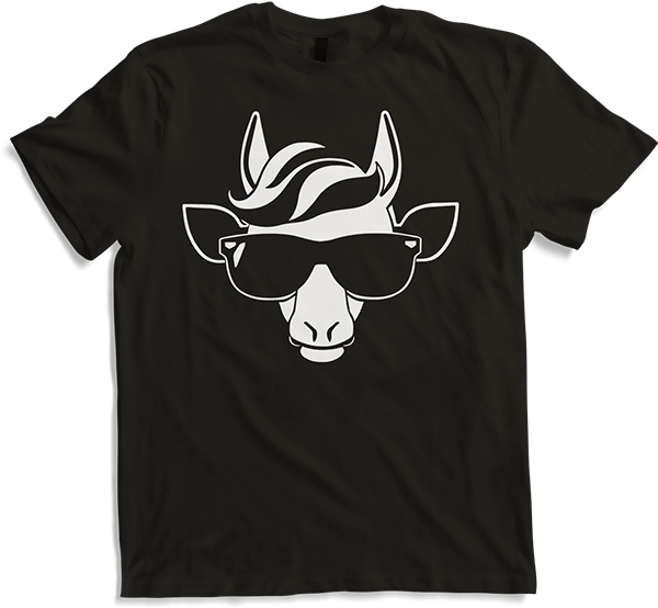 Produktbild von T-Shirt Lustige Einhörner tragen Sonnenbrille cooles Einhorn