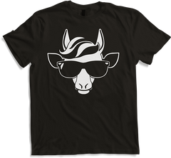 Produktbild von T-Shirt Lustige Einhörner tragen Sonnenbrille cooles Einhorn
