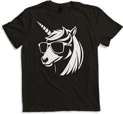 Produktbild von T-Shirt Lustige Einhörner tragen Sonnenbrille cooles Einhorn