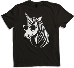 Produktbild von T-Shirt Lustige Einhörner tragen Sonnenbrille cooles Einhorn
