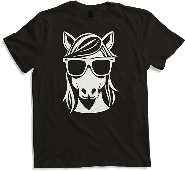 Produktbild von T-Shirt Lustige Einhörner tragen Sonnenbrille cooles Einhorn