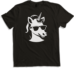 Produktbild von T-Shirt Lustige Einhörner tragen Sonnenbrille cooles Einhorn