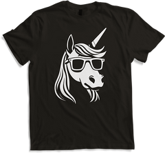 Produktbild von T-Shirt Lustige Einhörner tragen Sonnenbrille cooles Einhorn
