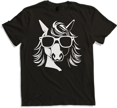 Produktbild von T-Shirt Lustige Einhörner tragen Sonnenbrille cooles Einhorn