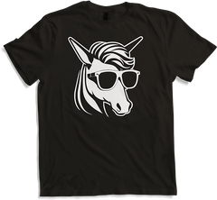 Produktbild von T-Shirt Lustige Einhörner tragen Sonnenbrille cooles Einhorn