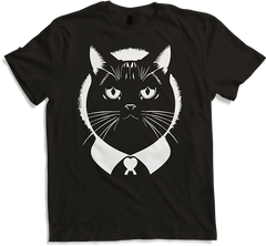 Produktbild von T-Shirt Lustige Katze Silhouette freche lustige Katzen