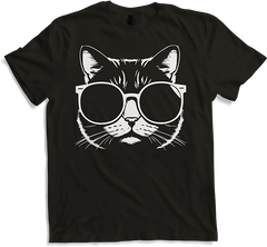 Produktbild von T-Shirt Lustige Katze mit Sonnenbrille Kätzchen Sunglas Katzen