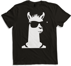 Produktbild von T-Shirt Lustige Lama trägt Sonnenbrille Cool Llamas