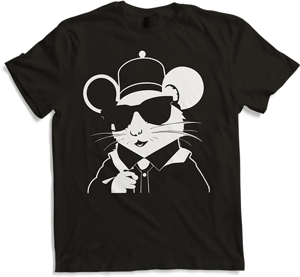Produktbild von T-Shirt Lustige ausgefallene Ratten mit Sonnenbrille Haustier Ratte
