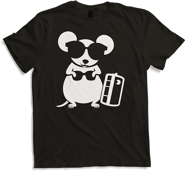 Produktbild von T-Shirt Lustige ausgefallene Ratten mit Sonnenbrille Haustier Ratte